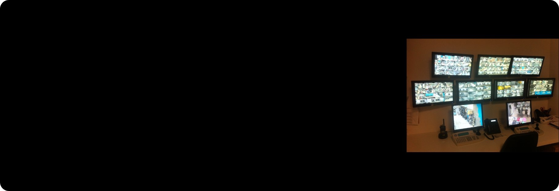 Commercial and Industrial CCTV systems